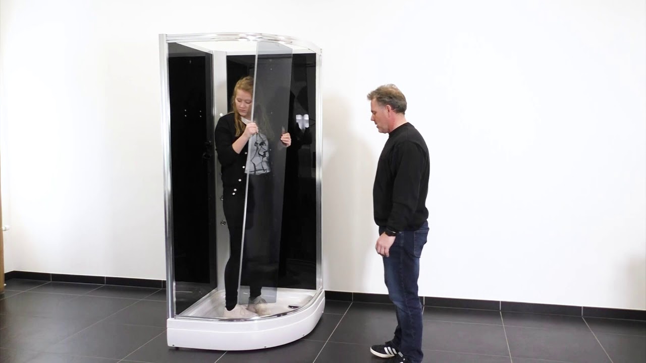 Assembling the Diamond Shower Enclosure | How to assemble a shower enclosure | Enclosed shower enclosure