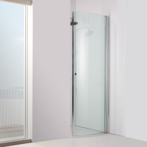 clear shower door