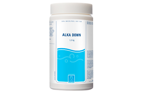 Alka Down reduces alkalinity