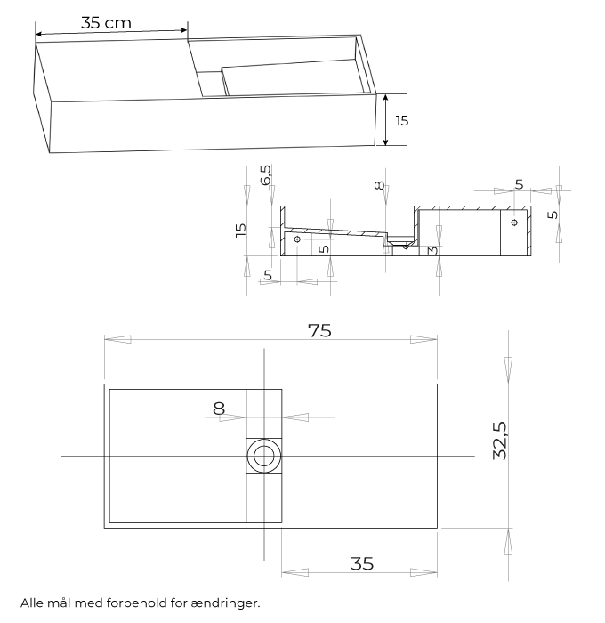 Vitoria sink, RockSolid - Image 4