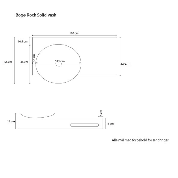 Bogø sink, RockSolid - Picture 3