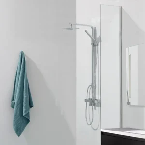 Premium Brusevæg 30X195cm Klart