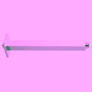 5633_Ceiling mount for Rainbow, square, 30 cm