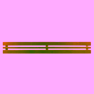 Backrest for sauna 28x300x1950mm, thermo-asp