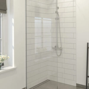 8495_Profile set for Premium shower walls, matte black