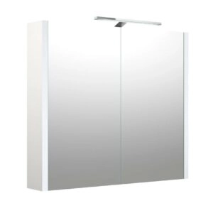 Clara mirror cabinet 75x65 with electrical outlet and LED light 5488