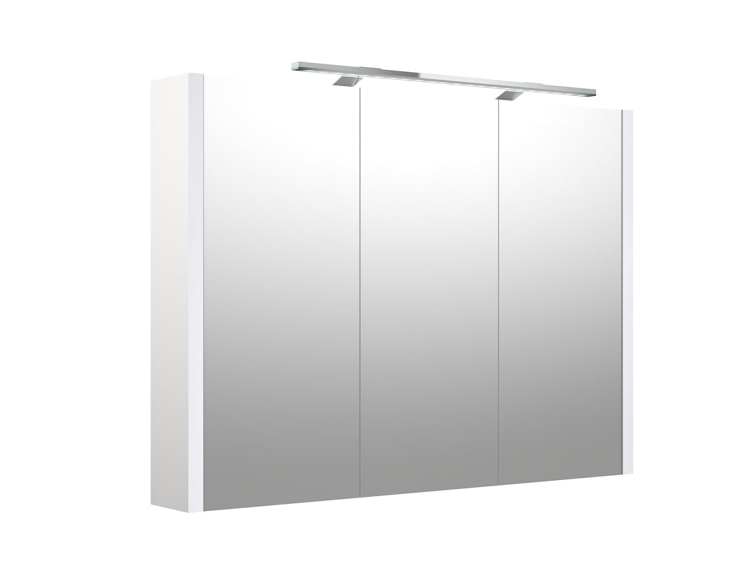 Clara spejlskab 90x65 med eludtag og LED lys 5491 1