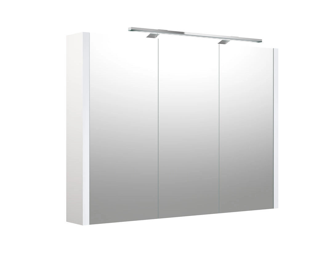 Clara spejlskab 90x65 med eludtag og LED lys 5491 1