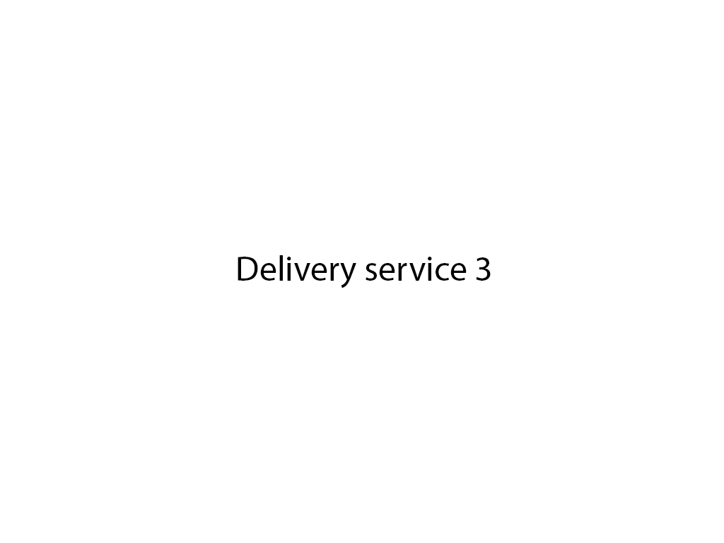Udkørende service 3