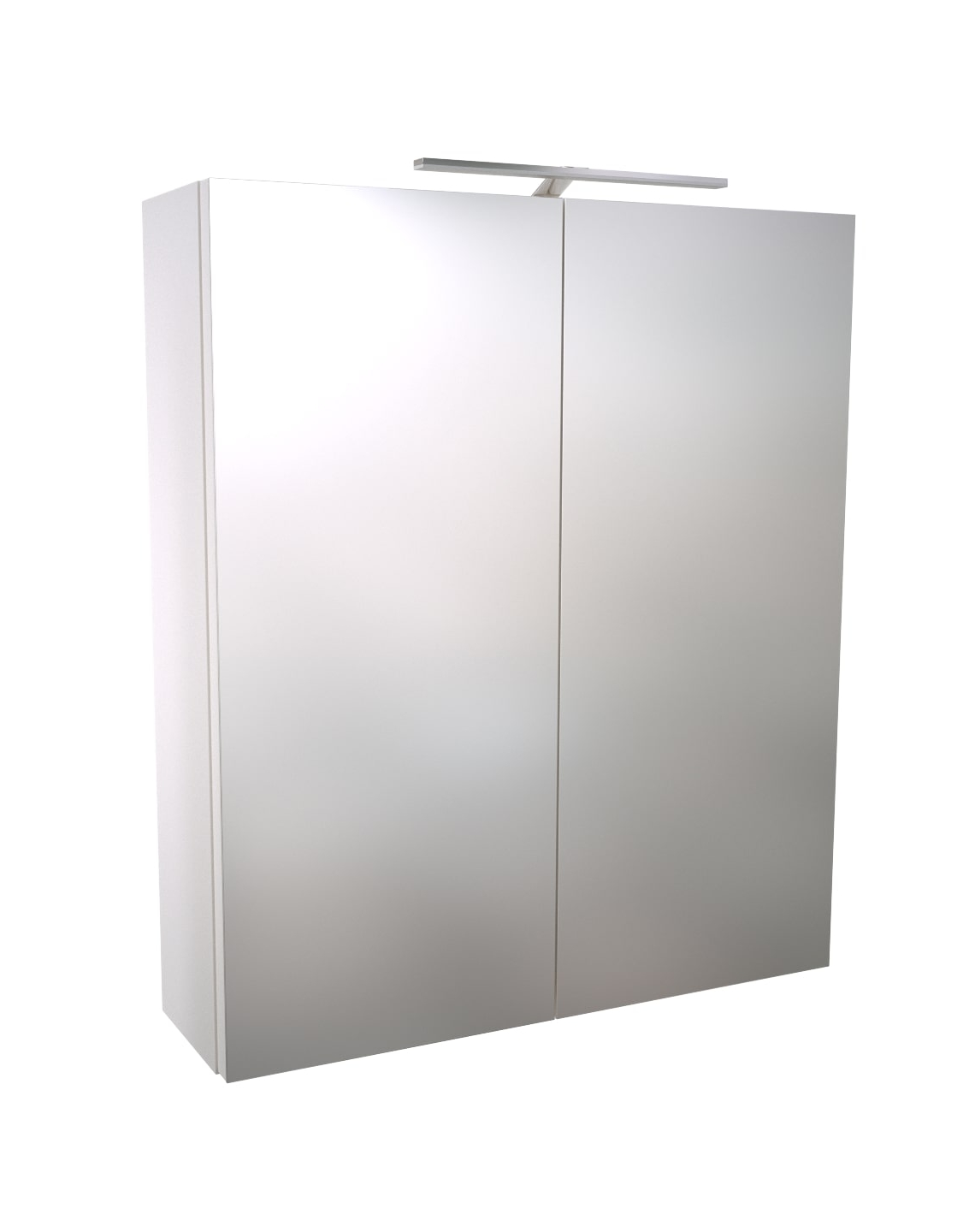 Scandic spejlskab 70x60 med eludtag og LED lys 5453