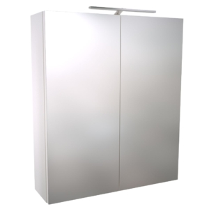 Scandic spejlskab 80x70 med eludtag og LED lys 5457