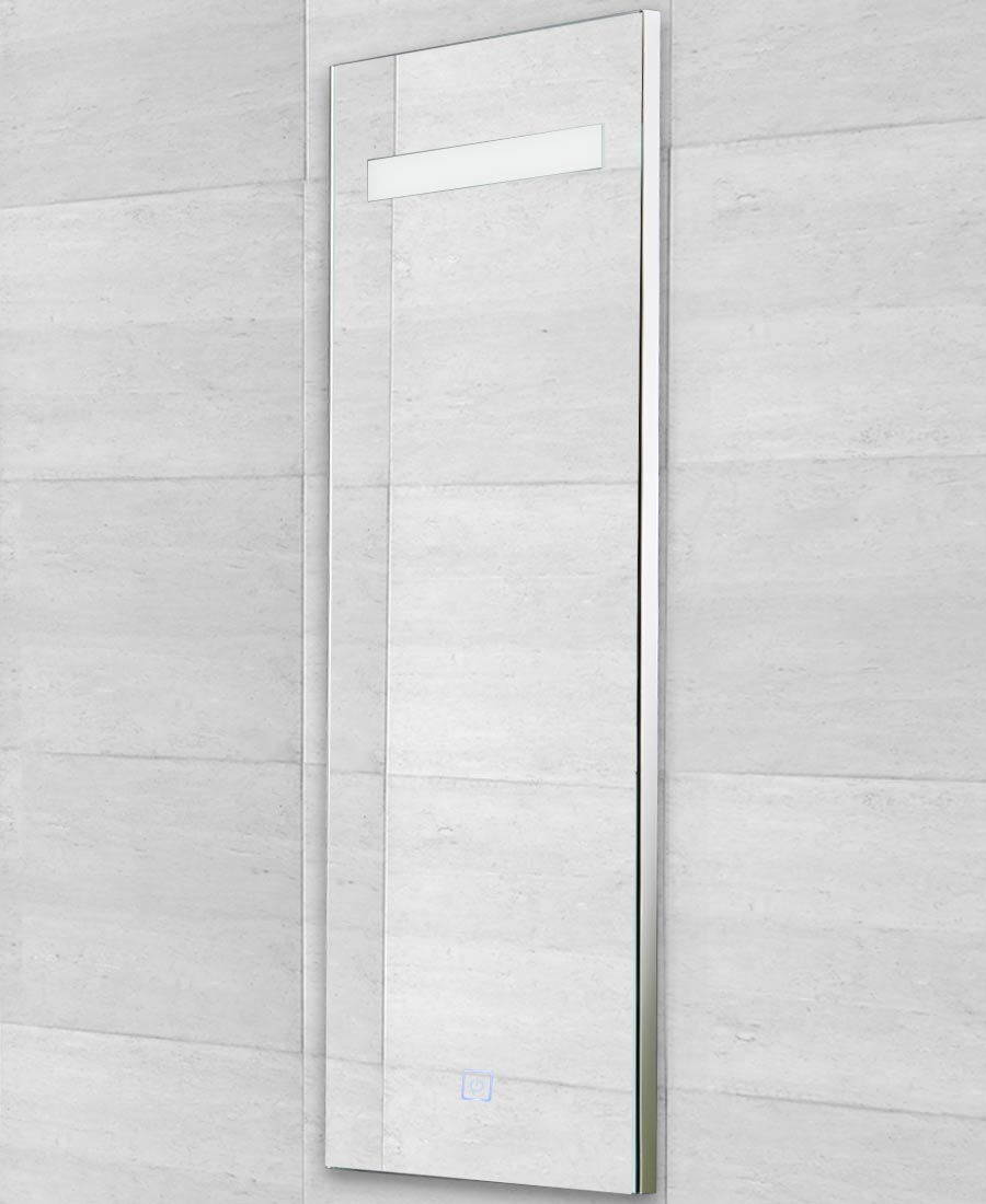 Slimline spejl 100x42 med LED (1)