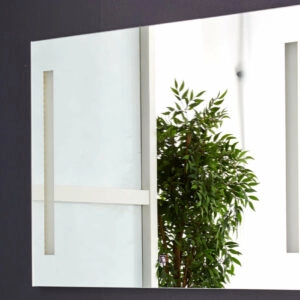 Slimline spejl 100x70 med LED