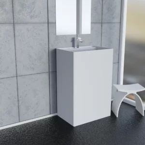 Fregadero de columna Drejø, RockSolid