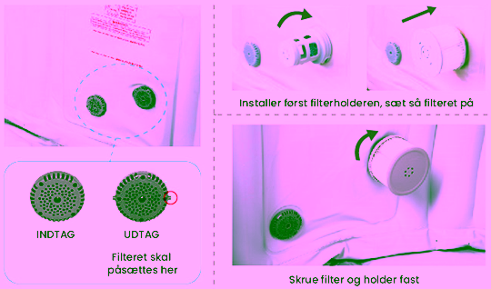 Filter nummer 15 MSPA tvin pack 2 stk - Billede 3