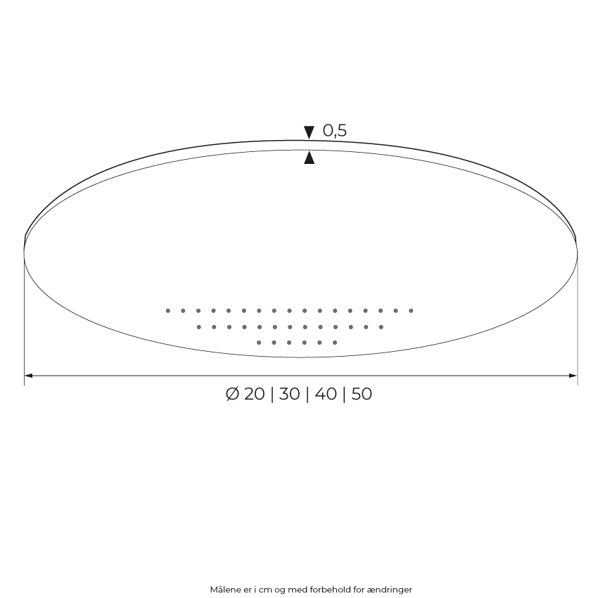 5608_Rainbow shower head, round, 50 cm, polished_3