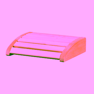 Respaldo rojo eléctrico - 80 x 280 x 360 mm