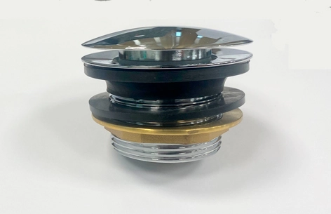 Waste valve, bathtub, external 1½" U / overflow 45mm - Picture 2