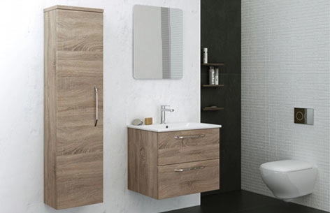 Conjunto de muebles de baño