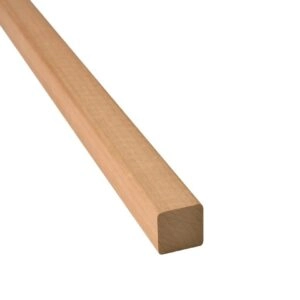 Hjørneliste firkantet 21 x 21 mm termo asp