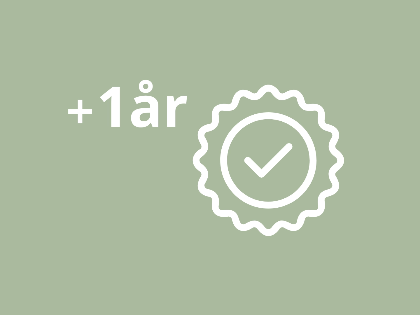1 year extra warranty