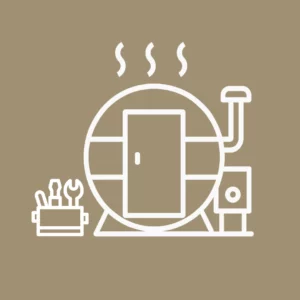 Instalación de sauna exterior