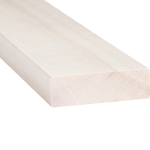 Tablones para bancos, álamo temblón, 2,8 cm de alto x 6,5 cm de ancho x 270 cm de largo