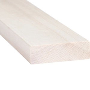 Tablones para bancos, álamo temblón, 2,8 cm de alto x 6,5 cm de ancho x 270 cm de largo