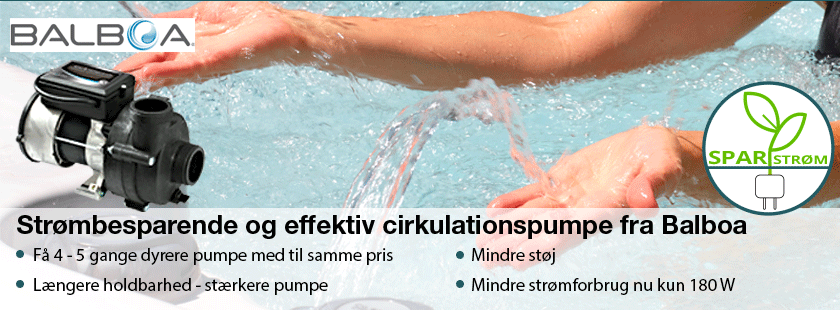 cirkulationspumpe fra Balboa