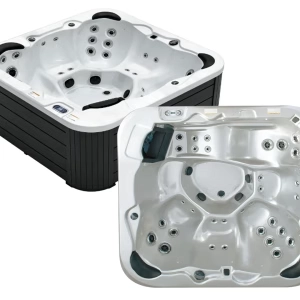 Martinique outdoor spa – white