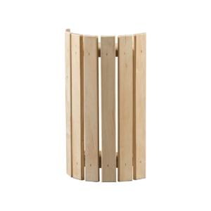 Sauna lamp with shade red