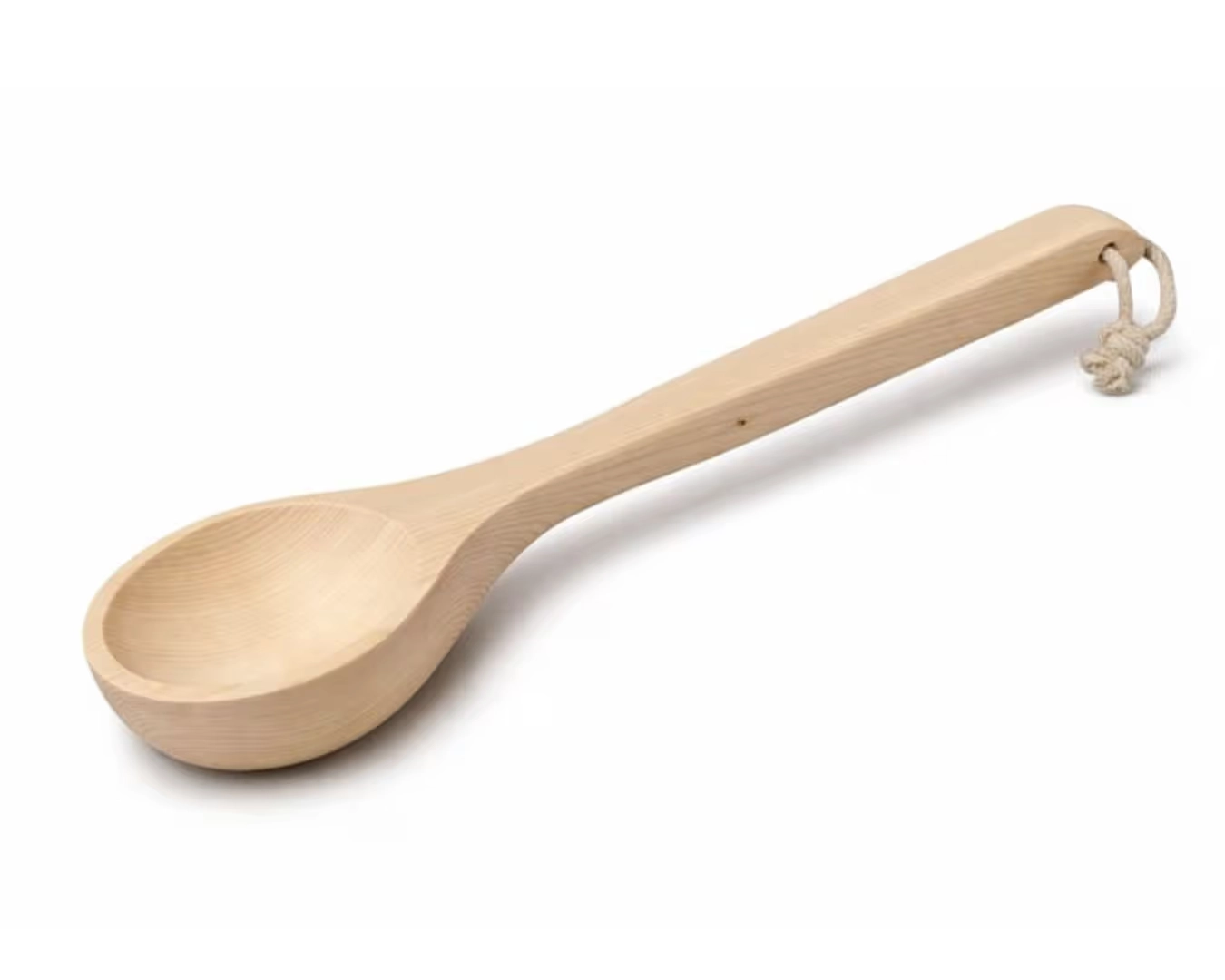 Cucharón de madera para sauna