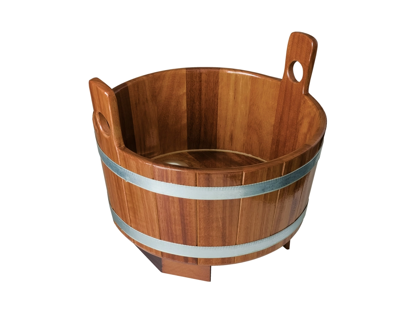 Baño de pies Kambala de 16 L con desagüe de tubo vertical