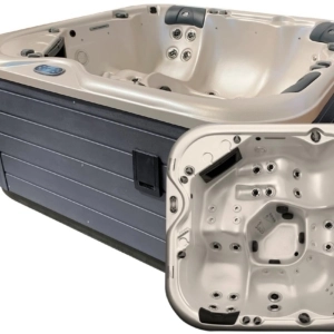 Black Pearl outdoor spa – champagne