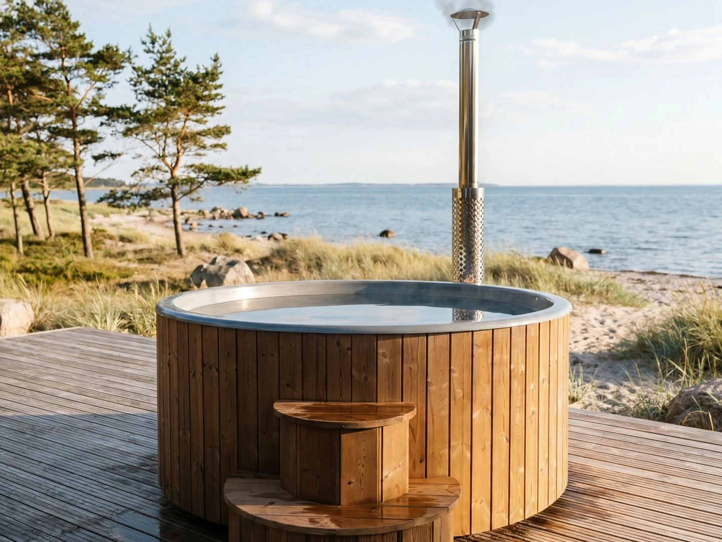 Baño en la naturaleza de Skagerrak, inserto gris - Imagen 2