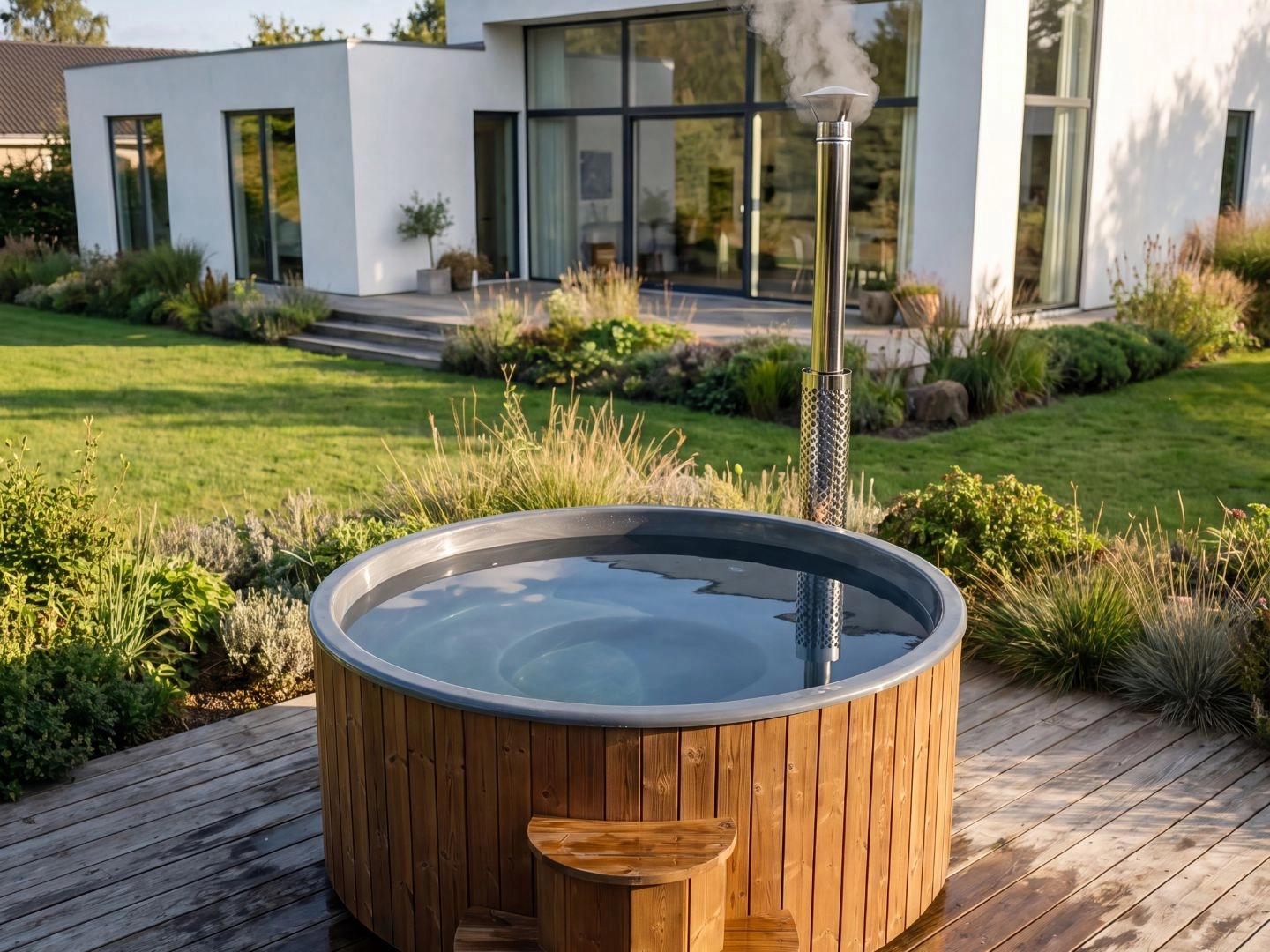 Baño en plena naturaleza de Kattegat, inserto gris - Imagen 3
