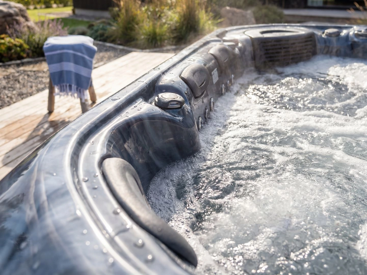 Dream outdoor spa – black - Image 4