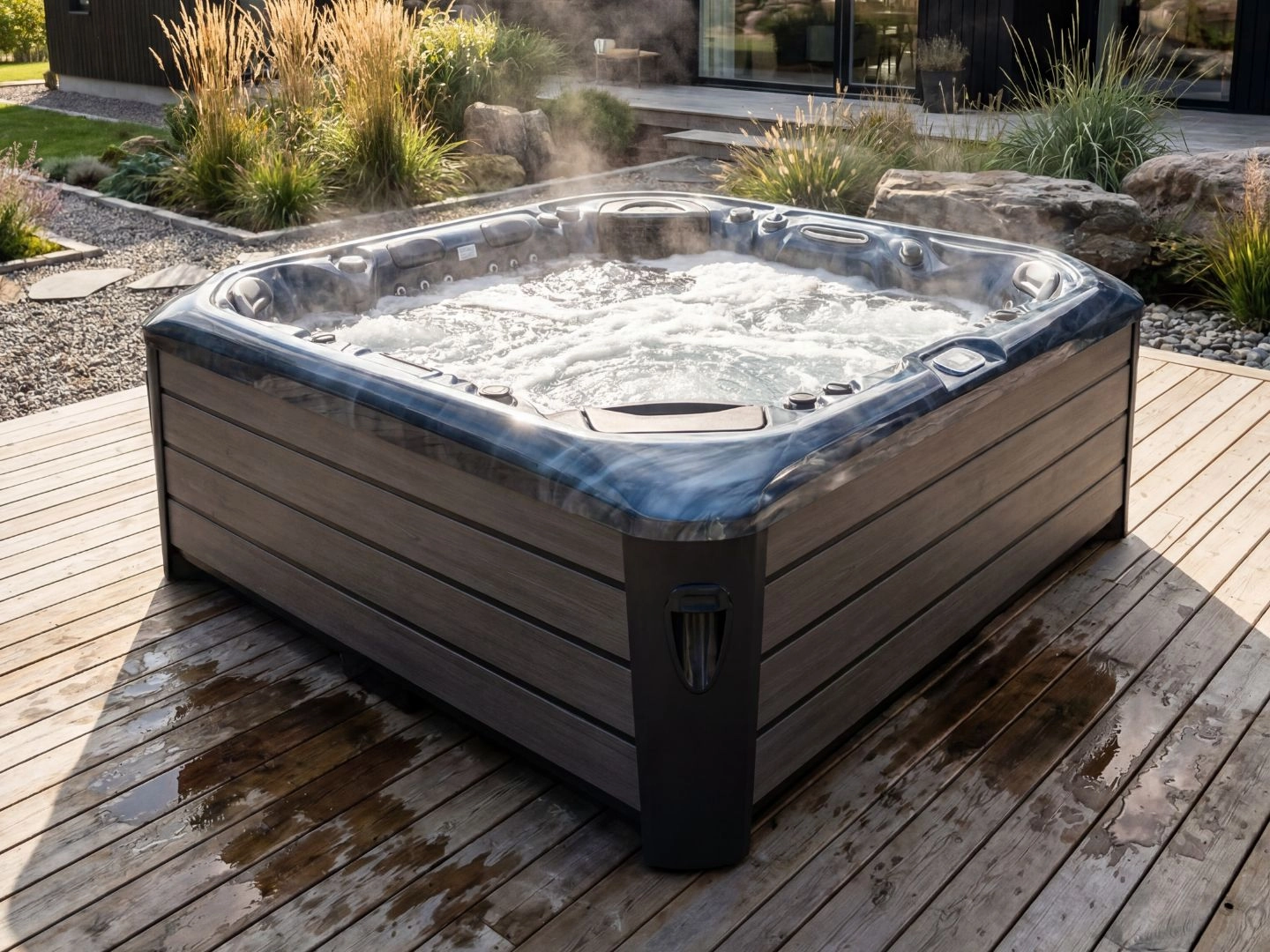 Dream outdoor spa – black - Image 2
