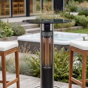 Terrace / Café table H 110 cm with infrared