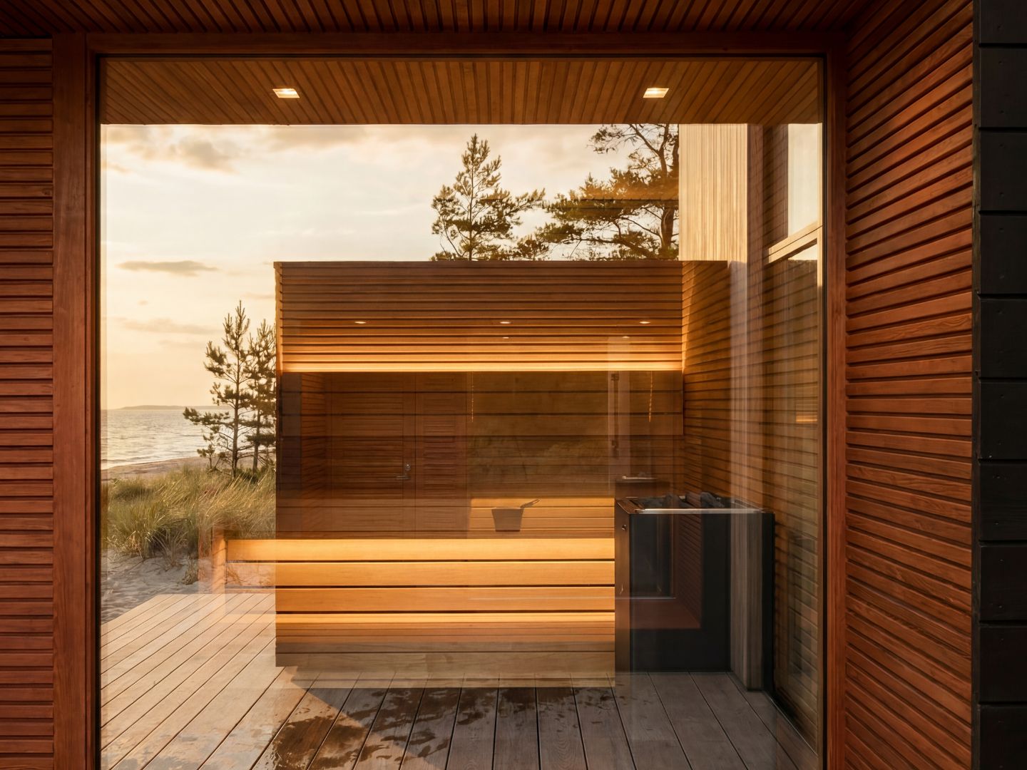 Natura udendørs sauna - Billede 2