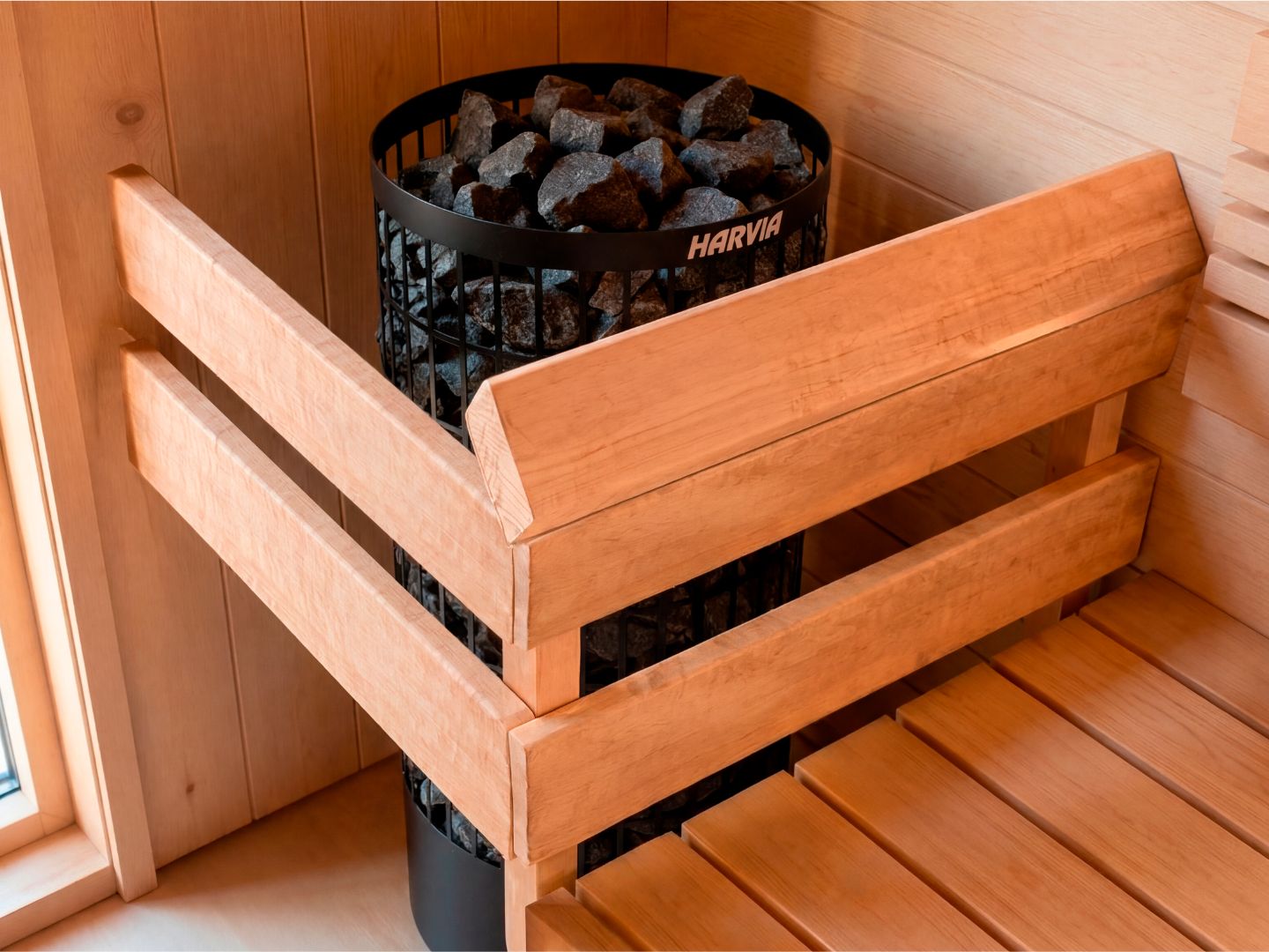 Sauna heater screen, 80 x 80 cm, thermo-asp - Image 2