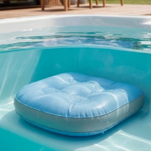 Child seat for outdoor spa