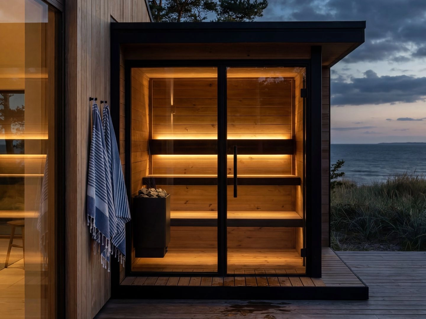 Åland outdoor sauna – large - Picture 4