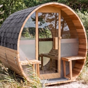 sauna de barril al aire libre de Hudson Bay