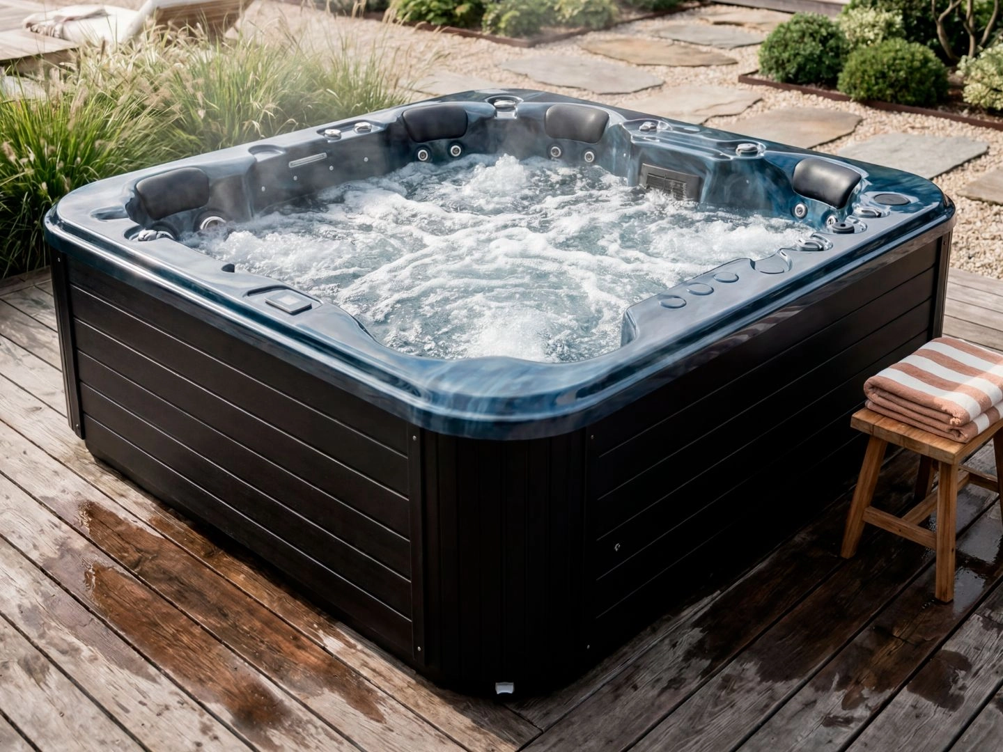 Marbella outdoor spa - Picture 8