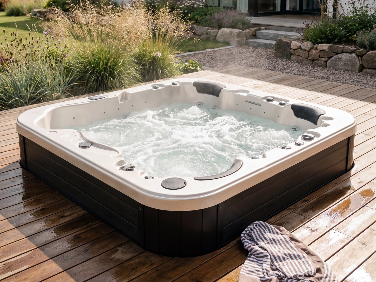 Marbella outdoor spa - Picture 5